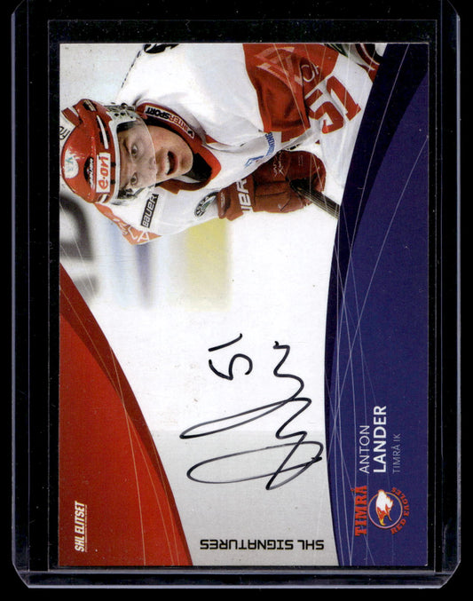 2011-12 SHL Signatures - Anton Lander