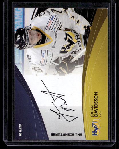 2011-12 SHL Signatures - Johan Davidsson