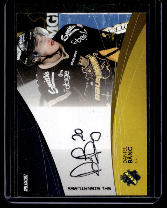 2011-12 SHL Signatures - Daniel Bång