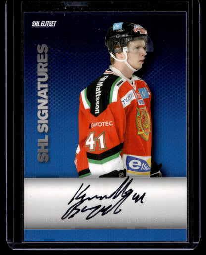2008-09 SHL Signatures - Kenneth Bergqvist