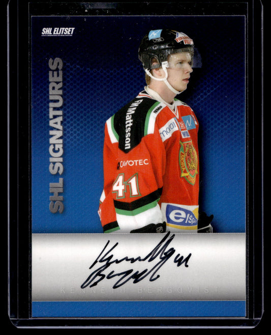 2008-09 SHL Signatures - Kenneth Bergqvist