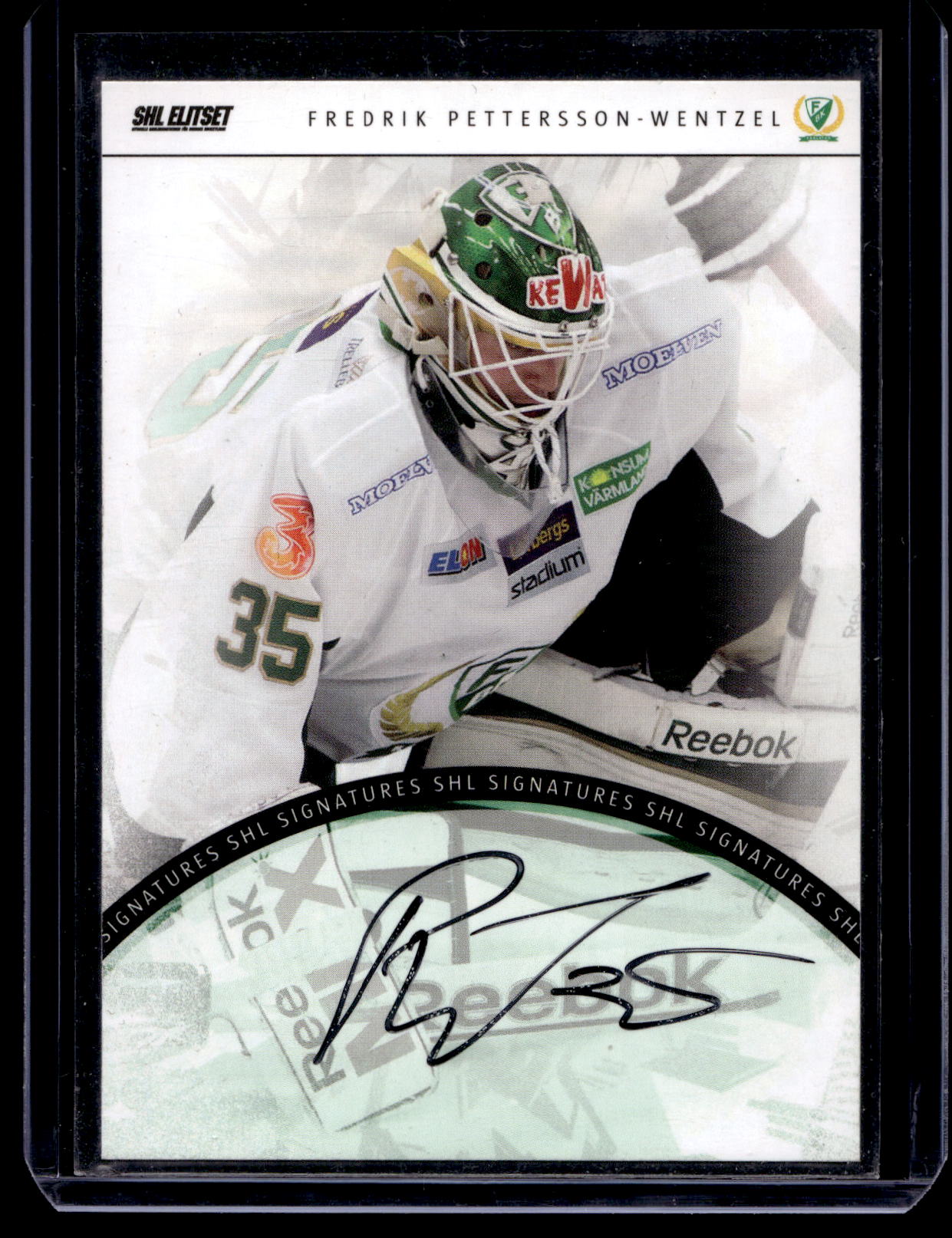 2013-14 SHL Signatures - Fredrik Pettersson-Wentzel