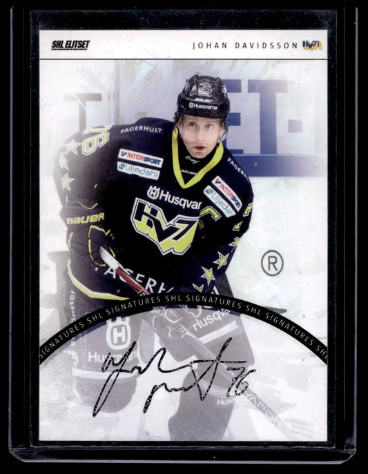 2013-14 SHL Signatures - Johan Davidsson