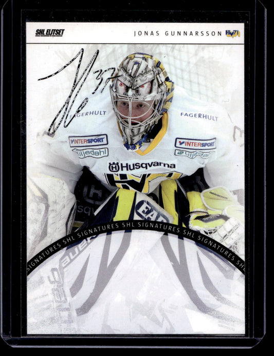2013-14 SHL Signatures - Johan Gunnarsson