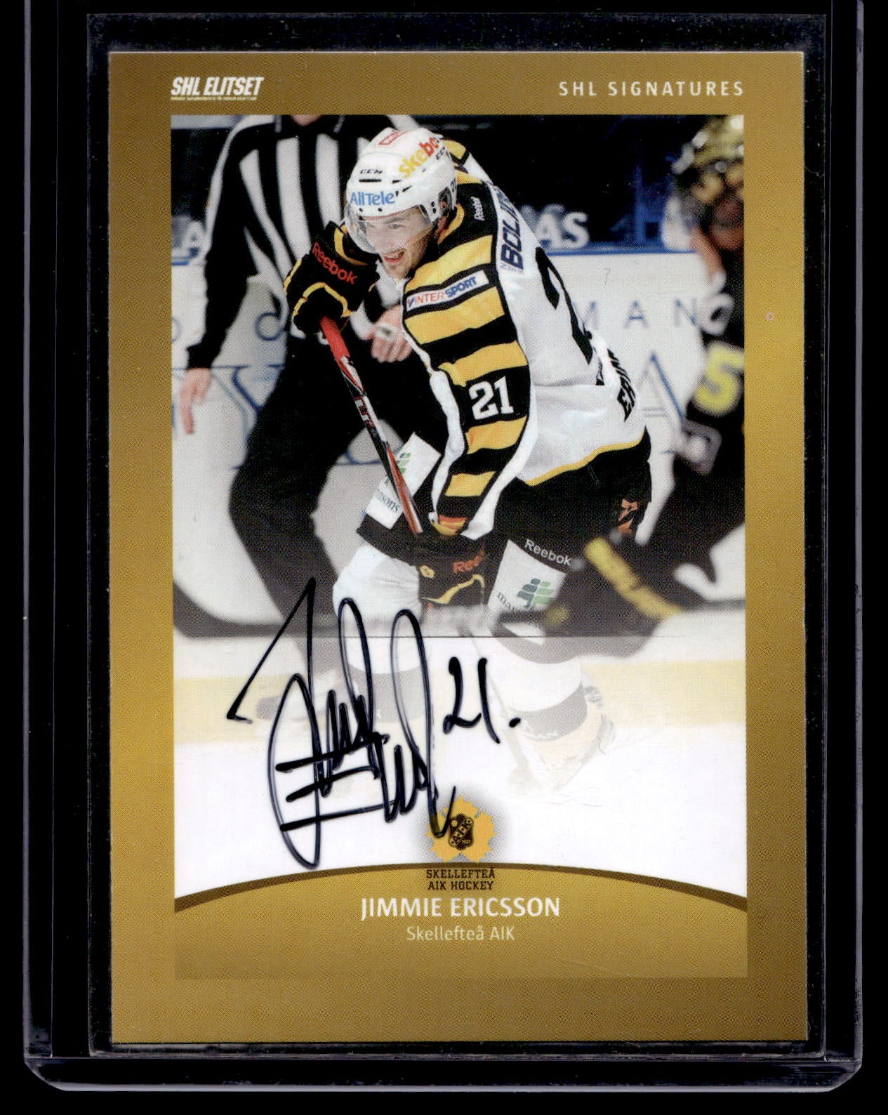 2011-12 SHL Signatures - Jimmie Ericsson