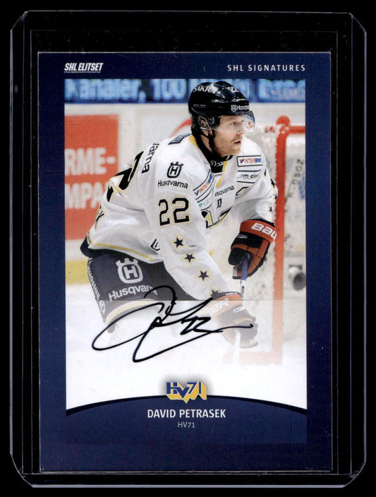 2011-12 SHL Signatures - David Petrasek