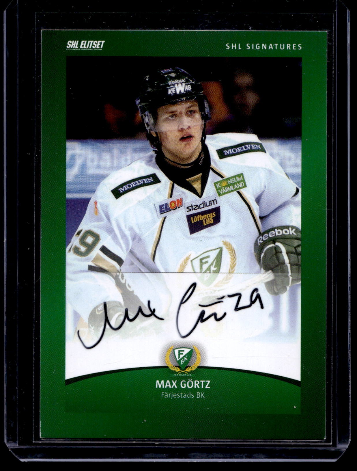 2011-12 SHL Signatures - Max Görtz