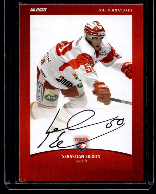 2011-12 SHL Signatures - Sebastian Erixon