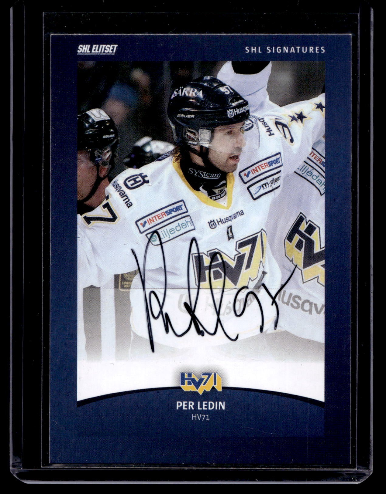 2011-12 SHL Signatures - Per Ledin