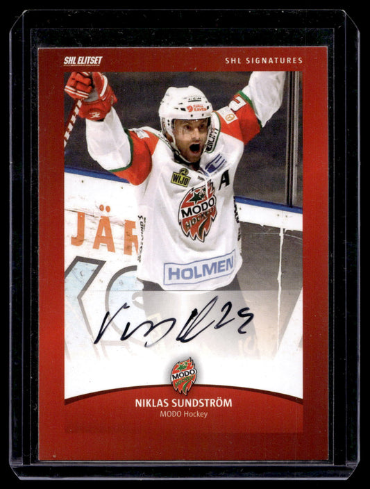 2011-12 SHL Signatures - Niklas Sundström