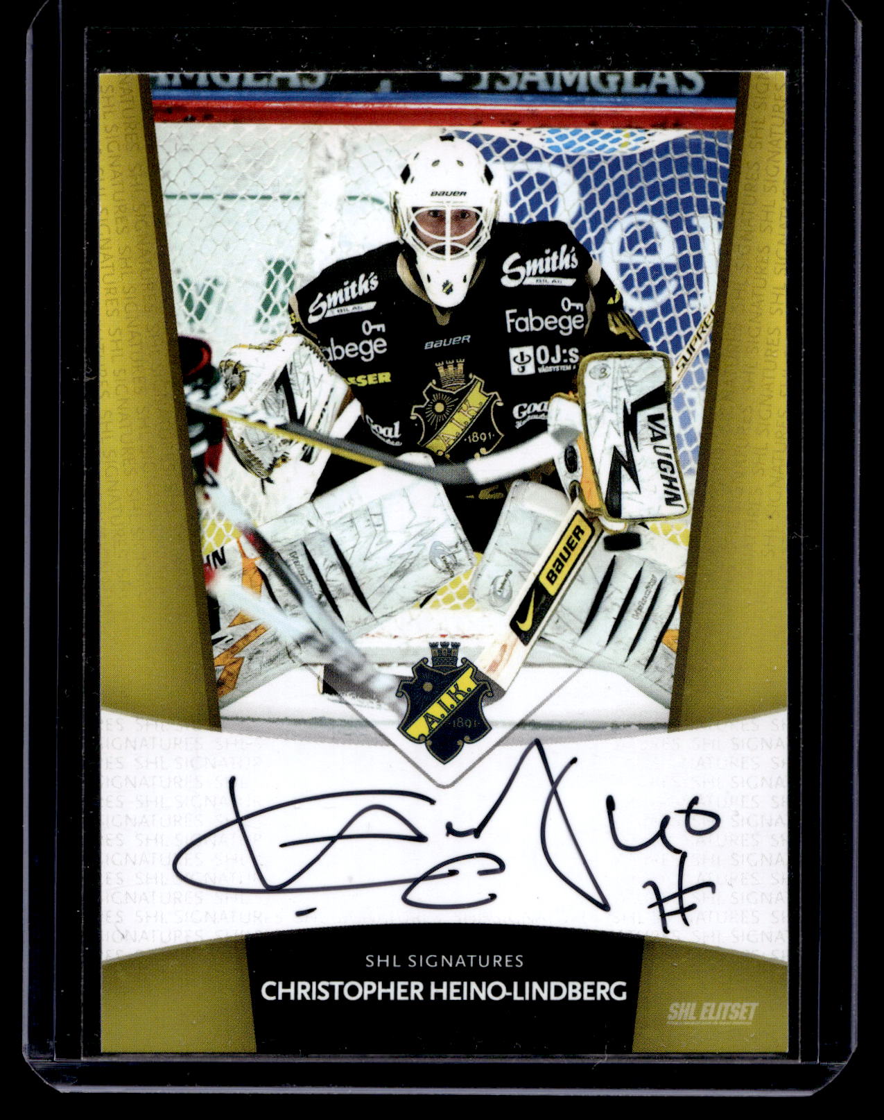 2010-11 SHL Signatures - Christopher Heino-Lindberg