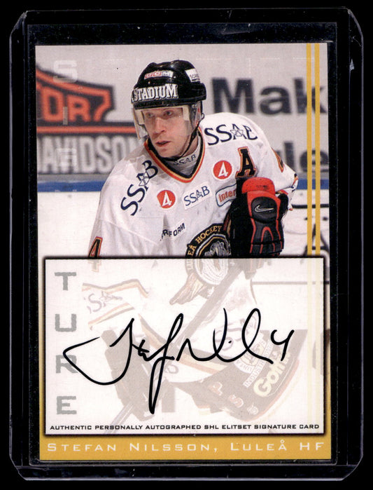2002-03 SHL Signatures - Stefan Nilsson