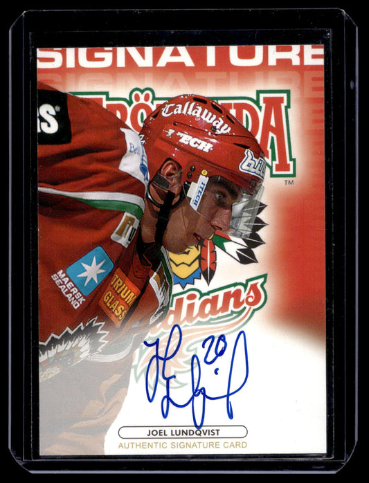 2003-04 SHL Signatures - Joel Lundqvist