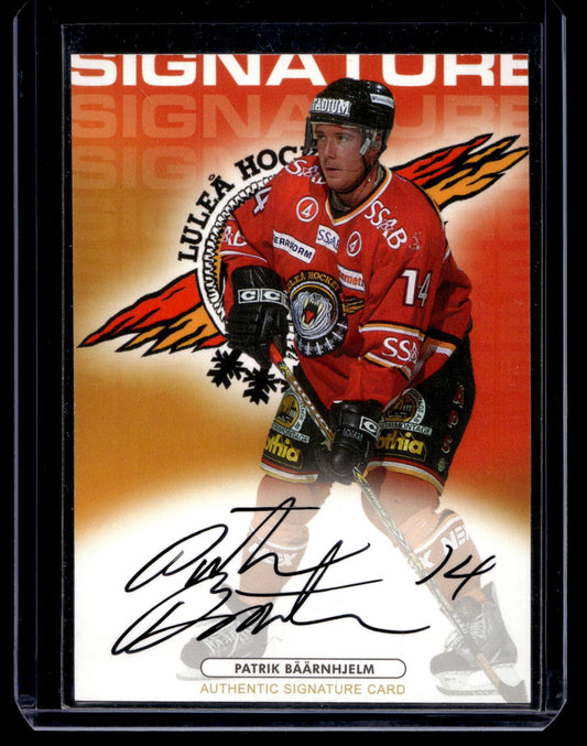 2003-04 SHL Signatures - Patrik Bäärnhjelm