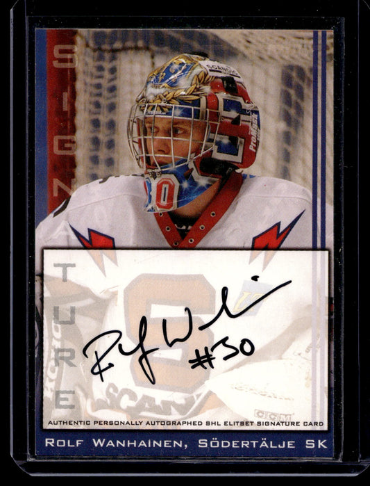 2002-03 SHL Signatures - Rolf Wanhainen