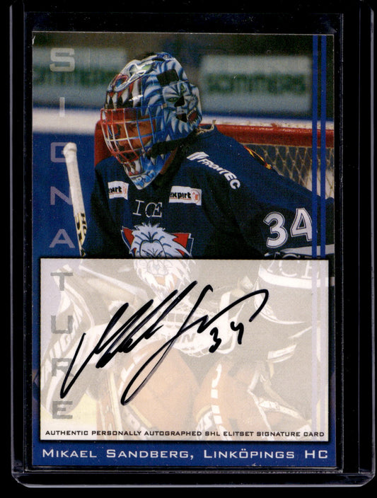 2002-03 SHL Signatures - Mikael Sandberg