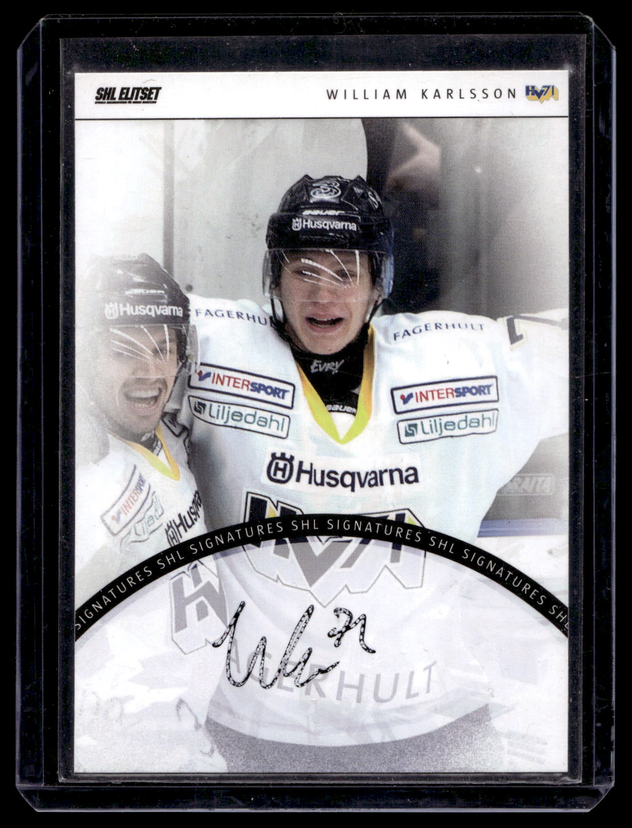 2013-14 SHL Signatures - William Karlsson