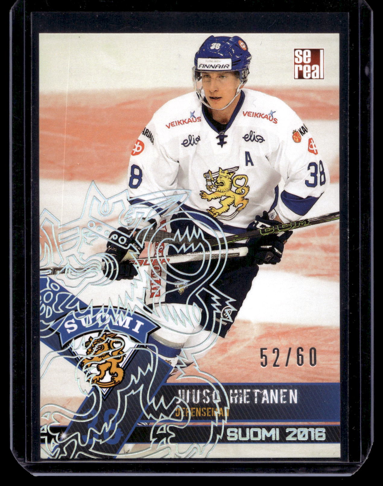 2016 Sereal Team Finland Silver - Juuso Hietanen #FIN-BAS-004 /60
