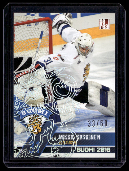 2016 Sereal Team Finland Silver - Mikko Koskinen #FIN-BAS-002 /60