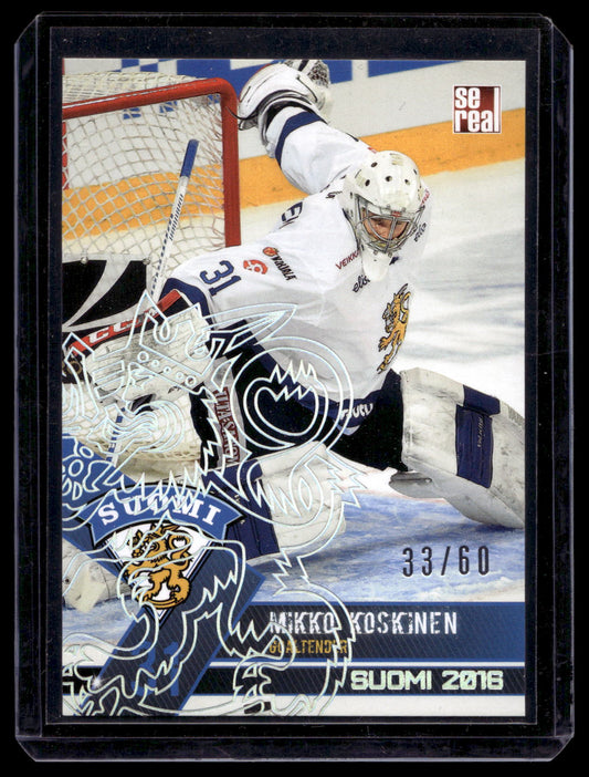 2016 Sereal Team Finland Silver - Mikko Koskinen #FIN-BAS-002 /60
