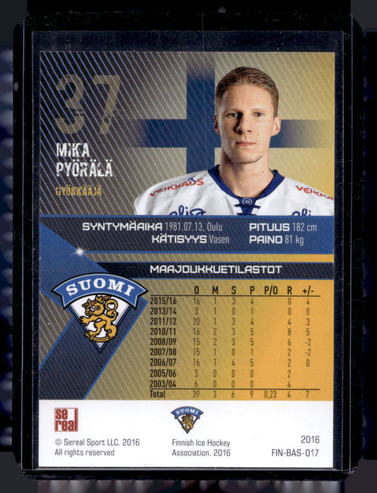 2016 Sereal Team Finland Silver - Mika Pyörälä #FIN-BAS-017 /60