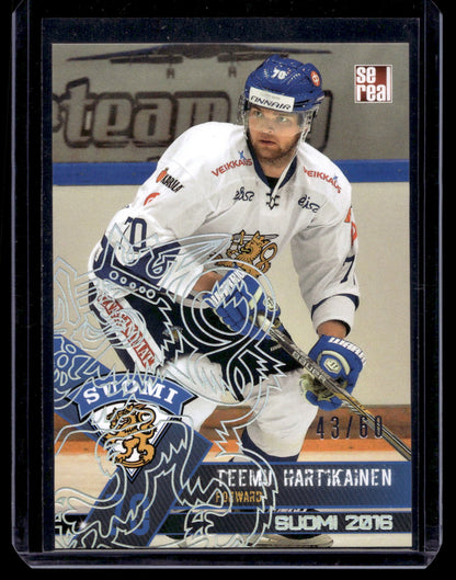2016 Sereal Team Finland Silver - Teemu Hartikainen #FIN-BAS-012 /60