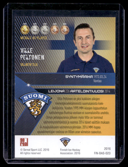 2016 Sereal Team Finland Silver - Ville Peltonen #FIN-BAS-023 /60