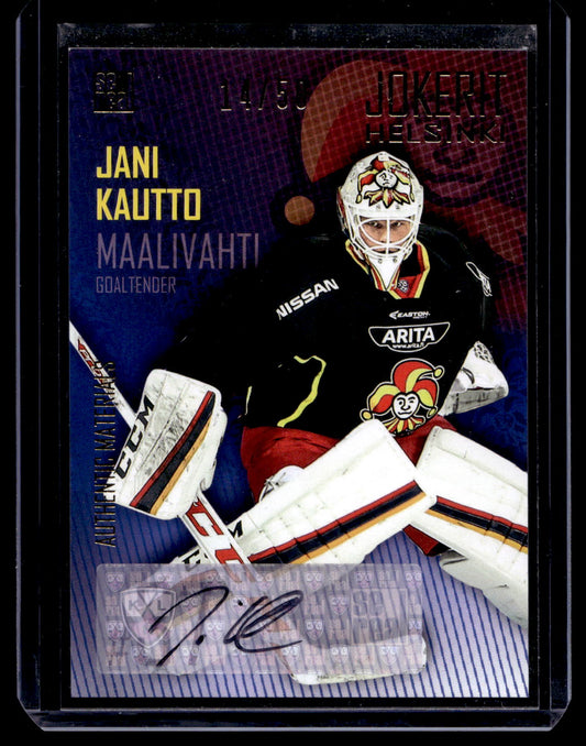 2016-17 Sereal Jokerit Autograph - Jani Kautto #JOK-AUT-003 /50
