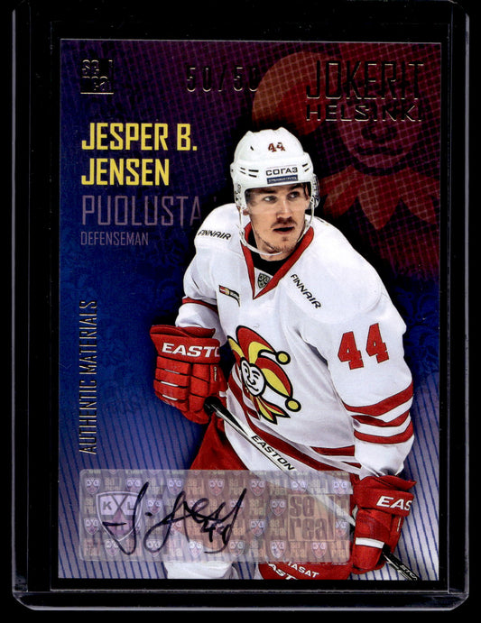2016-17 Cereal Jokerit Autograph - Jesper B. Jensen #JOK-AUT-007 /50