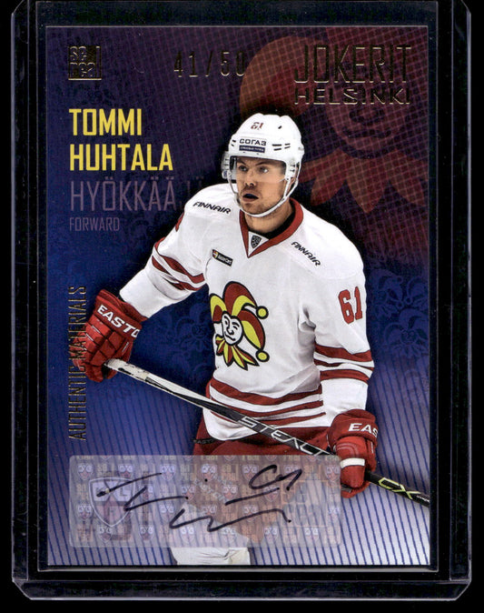 2016-17 Sereal Jokerit Autograph - Tommi Huhtala #JOK-AUT-026 /50