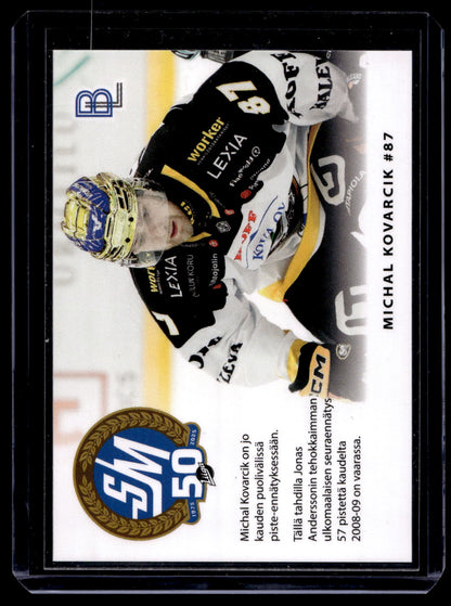 2024-25 Blueline Kärpät Team Set - Match Card - Michal Kovarcik #5