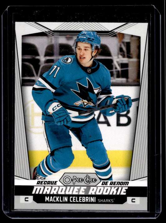 2024-25 O-Pee-Chee - Marquee Rookies - Macklin Celebrini #545 RC