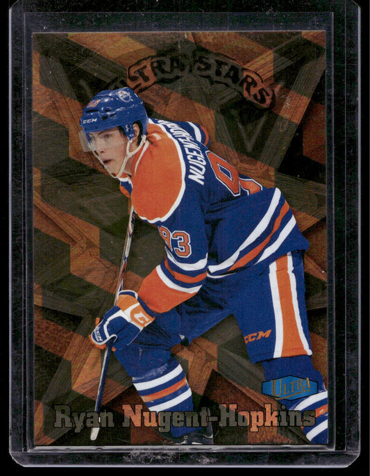 2012-13 Fleer Retro - 1997-98 Ultra Stars Gold Design - Ryan Nugent-Hopkins #4 US