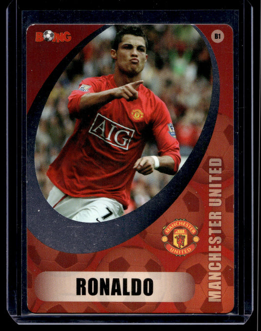 2008 Boing Magazine - Finnish Promos - Cristiano Ronaldo #B1
