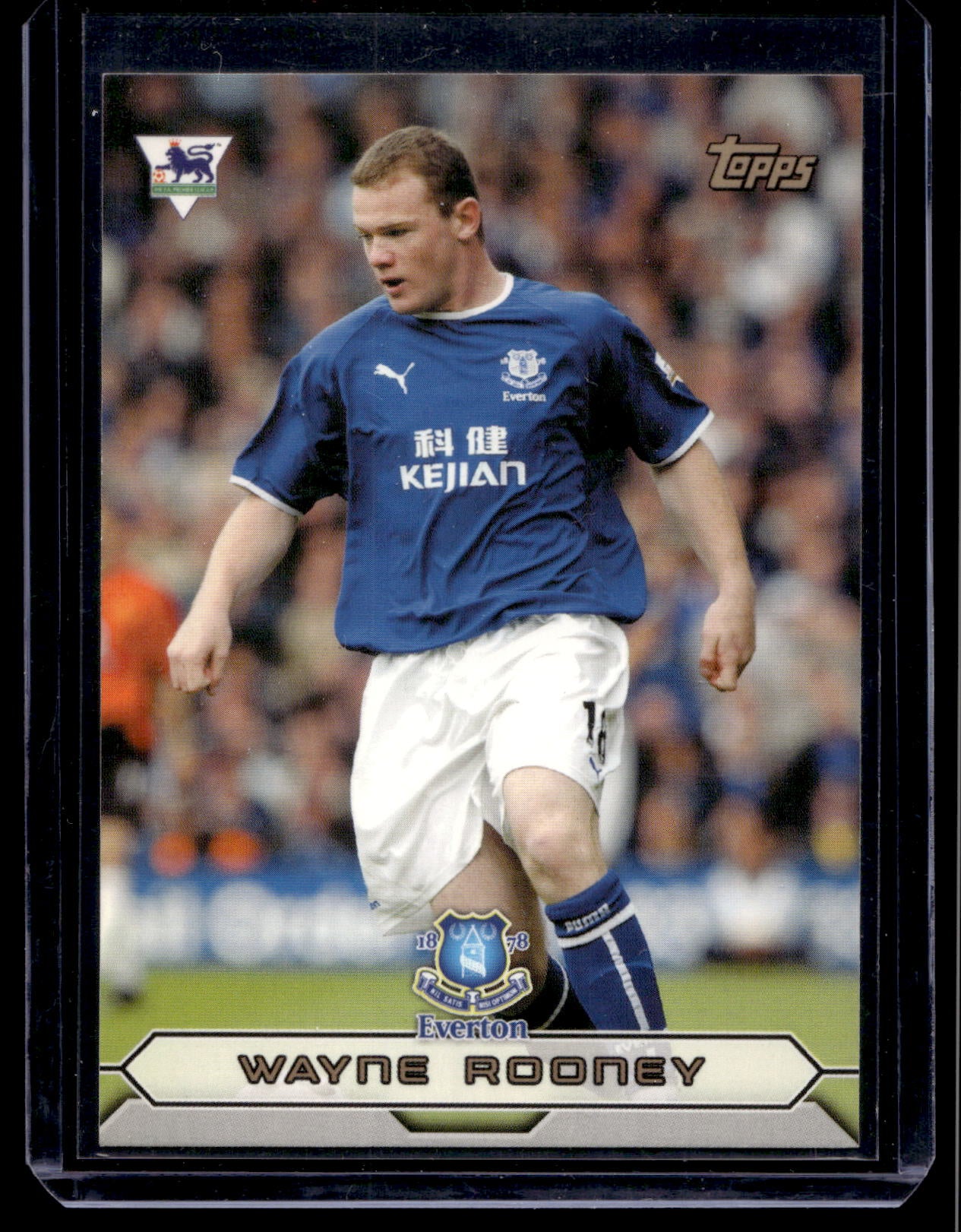 2003-04 Topps Premier Gold 2004 - Wayne Rooney #E5 RC