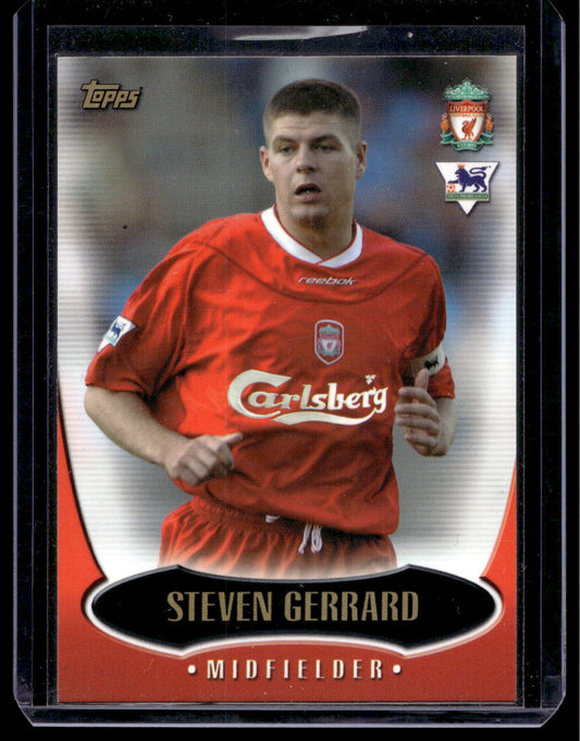 2002-03 Topps Premier Gold -  Steven Gerrard #L5