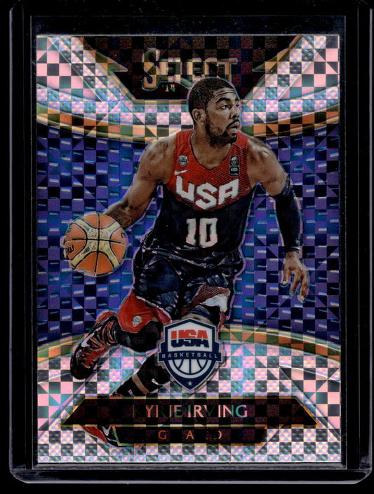 2014-15 Panini Select - Silver Prizm Courtside - Kyrie Irving #213