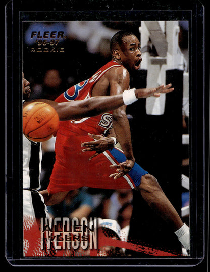 1996-97 Fleer - Allen Iverson #235 RC