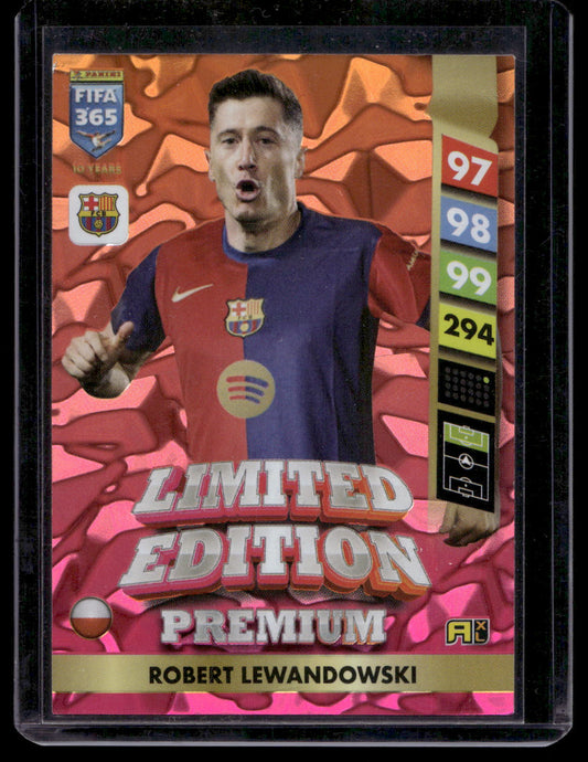 2025 Panini Adrenalyn XL FIFA 365 - Limited Edition Premium - Robert Lewandowski