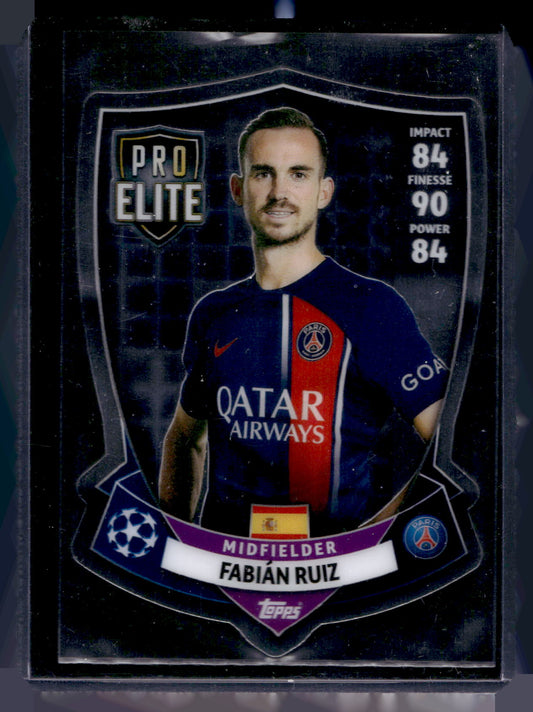 2023-24 Topps Match Attax Champions League - Pro Elite - Fabian Ruiz #SH 4
