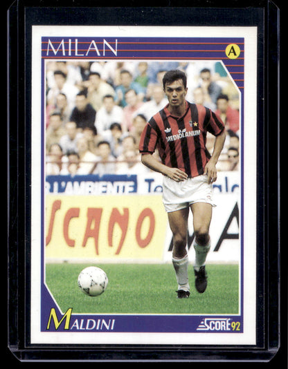 1991-92 Score Italian - Paolo Maldini #168 RC
