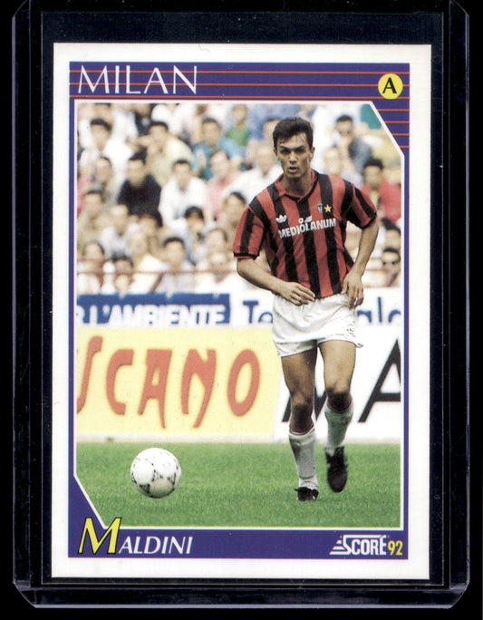 1991-92 Score Italian - Paolo Maldini #168 RC