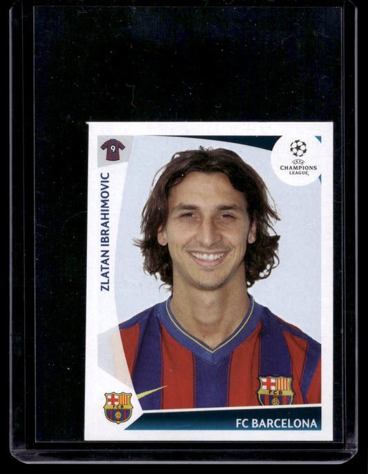 2009-10 Panini UEFA Champions League Official Sticker Collection - Zlatan Ibrahimovic #358