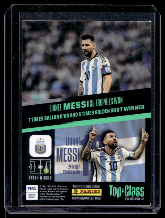2023 Panini Adrenalyn XL Top Class - Unbeatable - Lionel Messi #262