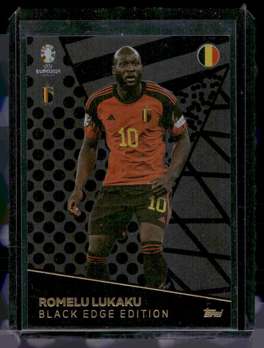 2024 Topps Match Attax UEFA Euro - Black Edge Edition - Romelu Lukaku #BE1