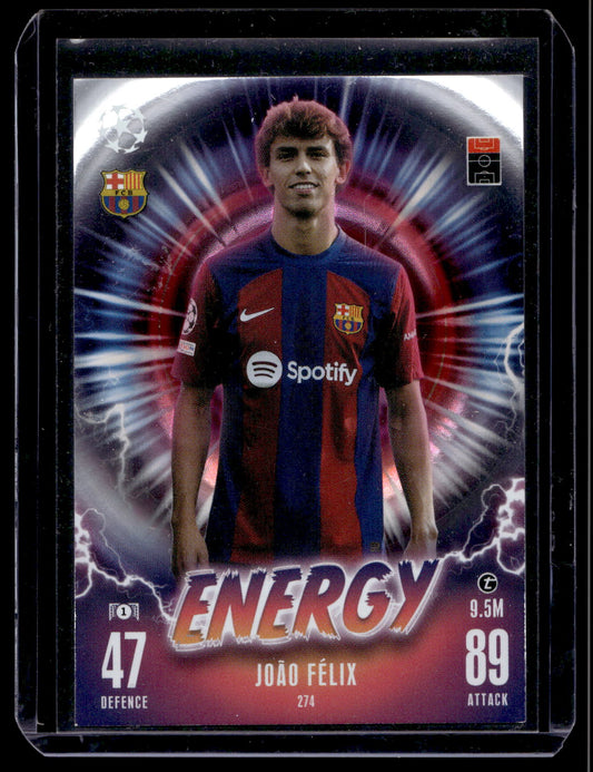 2023-24 Topps Match Attax UEFA Club Competitions Extra - Energy - João Félix #274