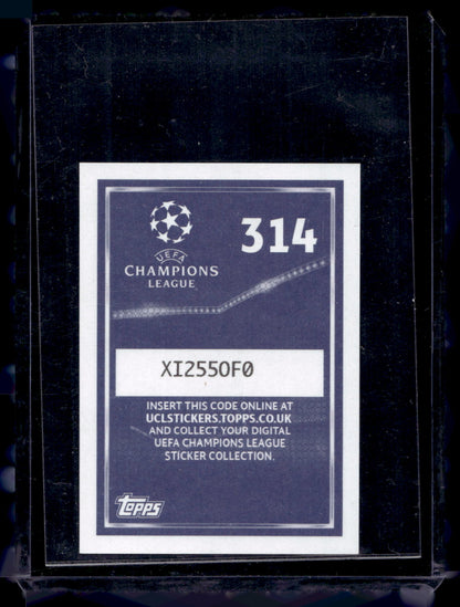 2015-16 Topps UCL Album Stickers - Andres Iniesta #314