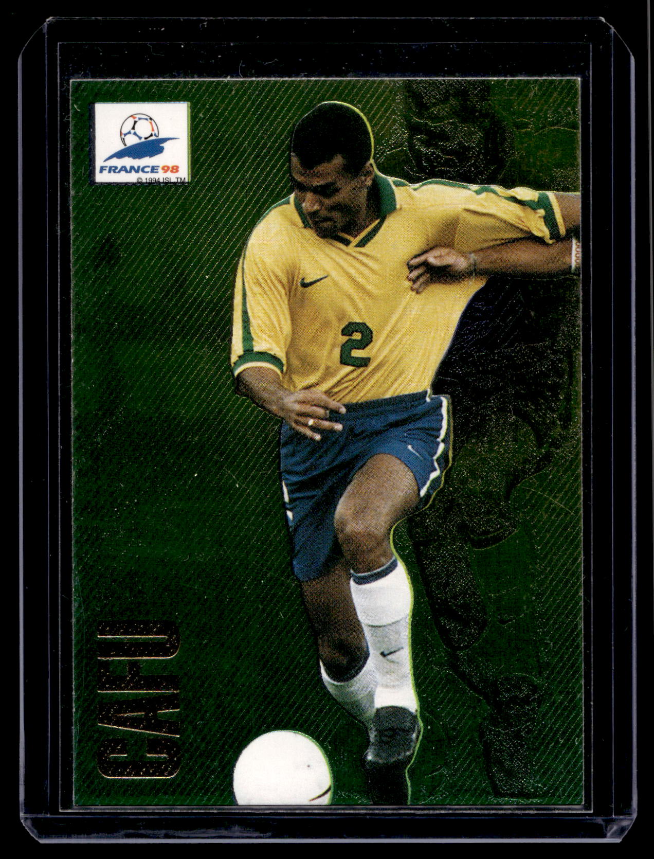 1998 Panini France 98 - Foil - Cafu #10