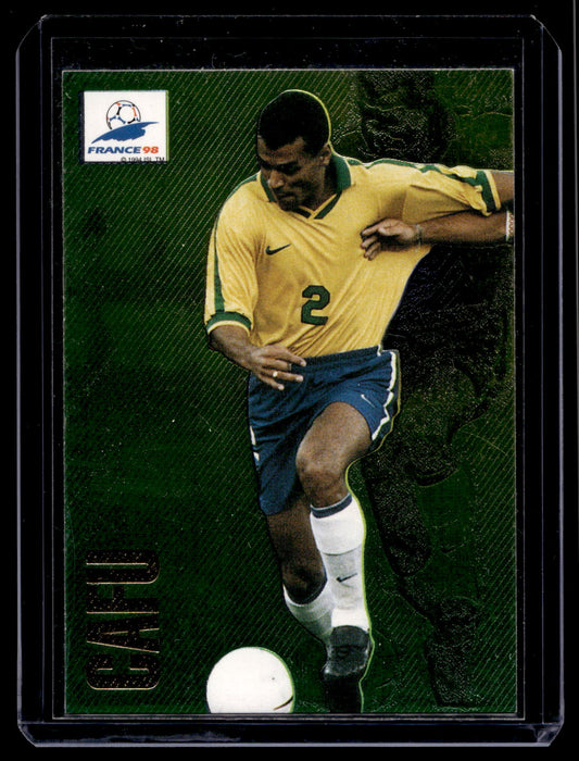 1998 Panini France 98 - Foil - Cafu #10