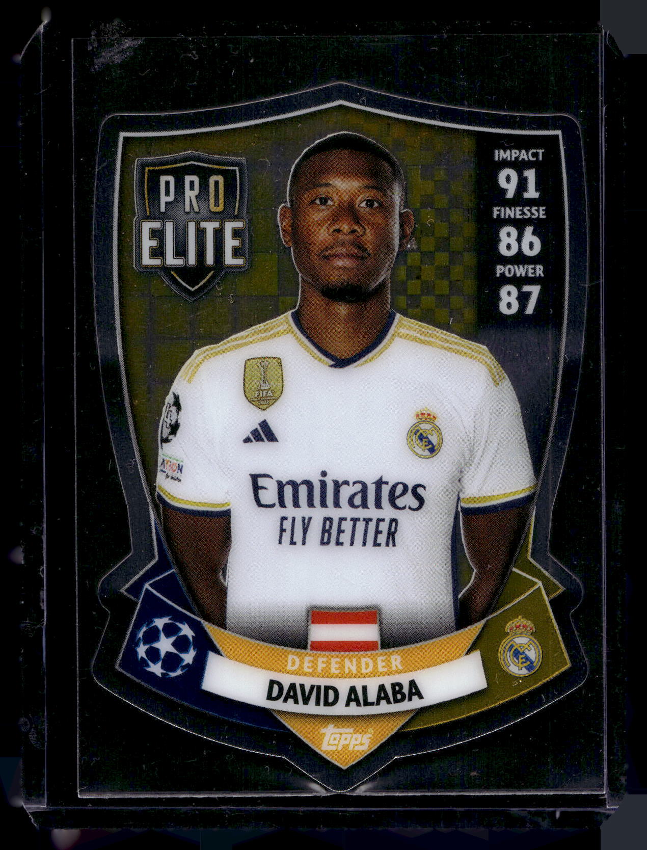2023-24 Topps Match Attax Champions League - Pro Elite - David Alaba #SH7